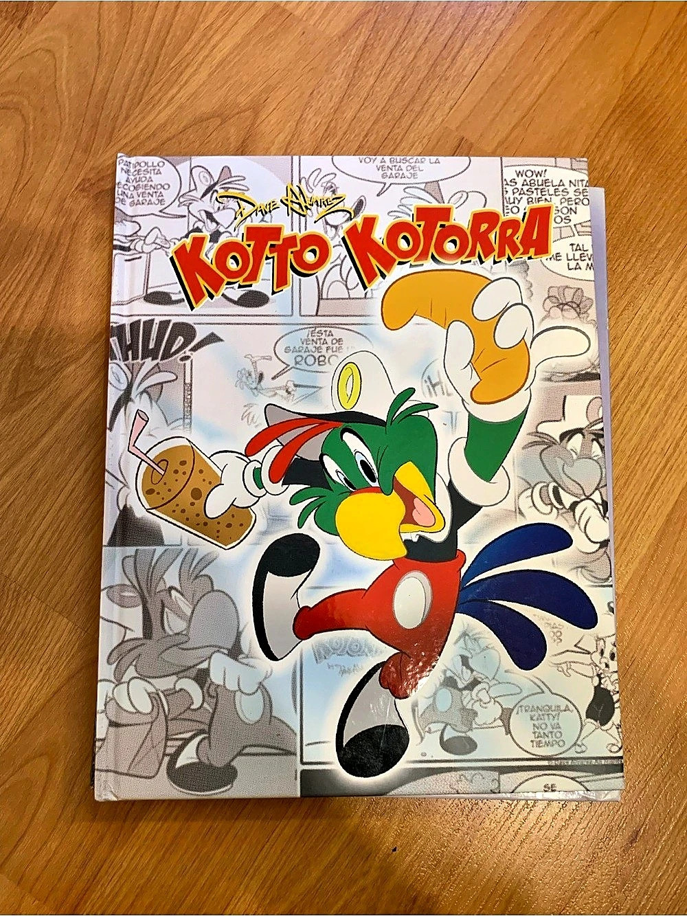 Arcana Studios Koto Kotorrka Cartoon Poster Red & Blue Like New